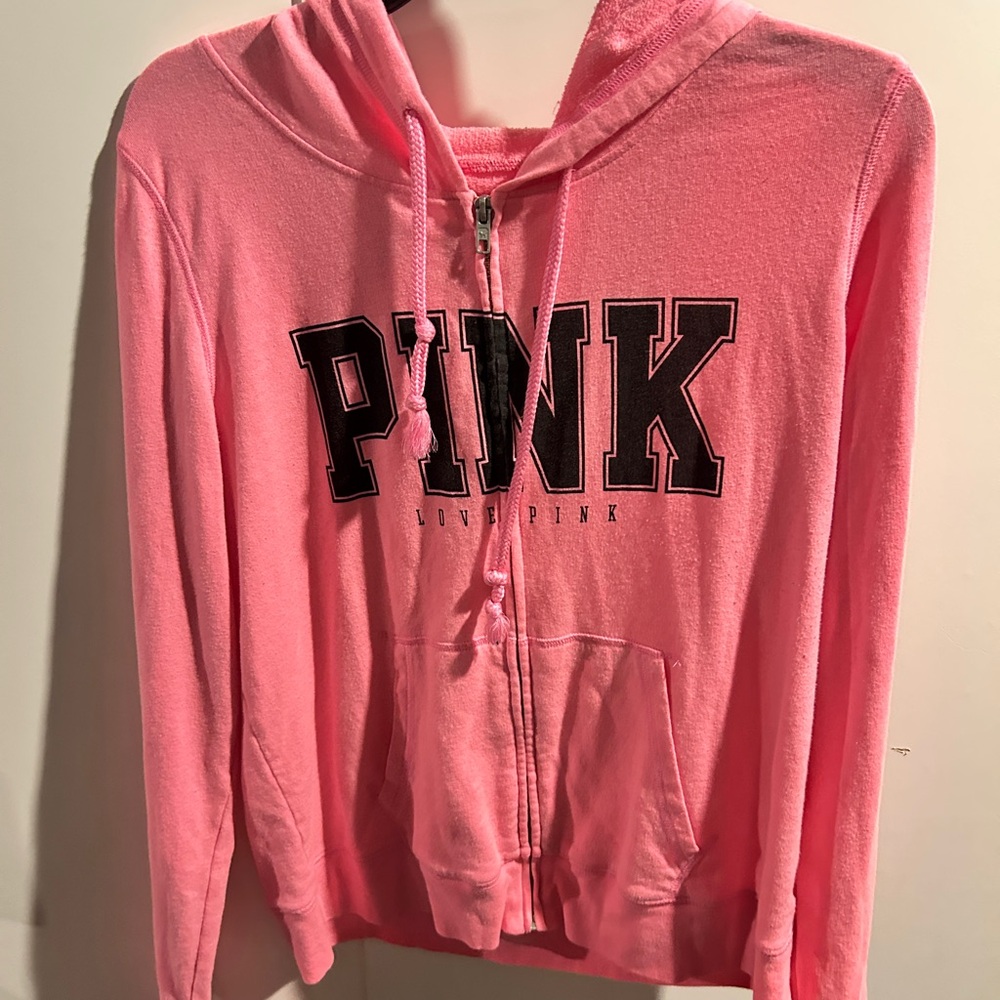 Victoria's Secret Pink Zip-Up Hoodie